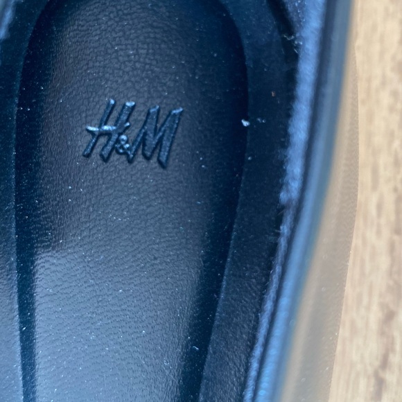 H&M Minimalist Ballet Flats Pointed Toe Sleek‎ Design Black Women’s 7 NWOT - Picture 5 of 9